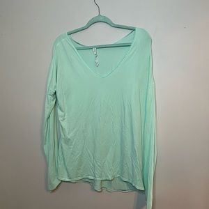Lululemon Mint Green Shirt Sz 12